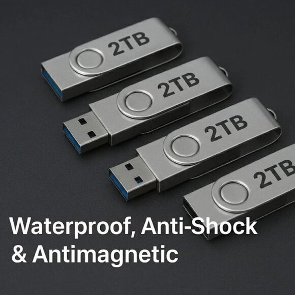 2TB USB 3.0 High-Speed Flash Drive Easy & Speedy! - Picture 3 of 4